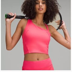 Lululemon asymmetrical tennis top, size 6